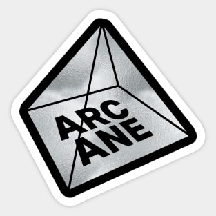 Arcane Records Sticker